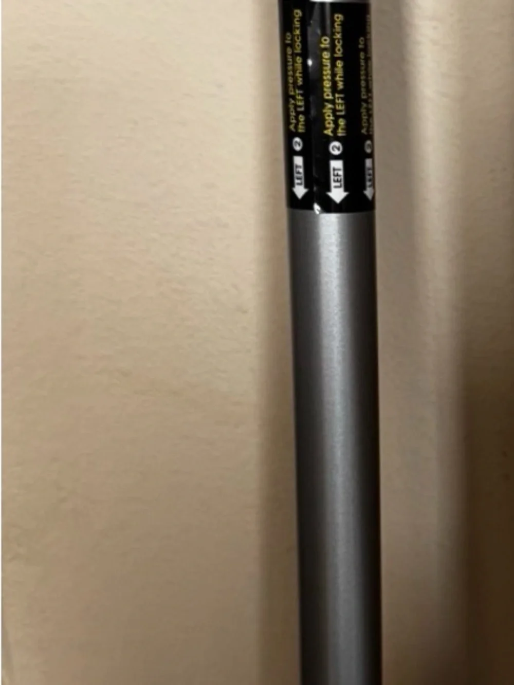Adjustable Curtain Tension Rod With Decorative Round Finials 48-84